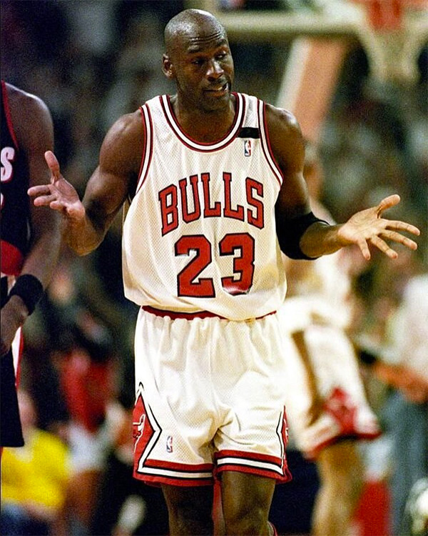 Michael Jordan Shrug GM1 NBA Finals (PSA) Chicago Bulls Basketball Ticket –  Beverly Hills Swap Meet