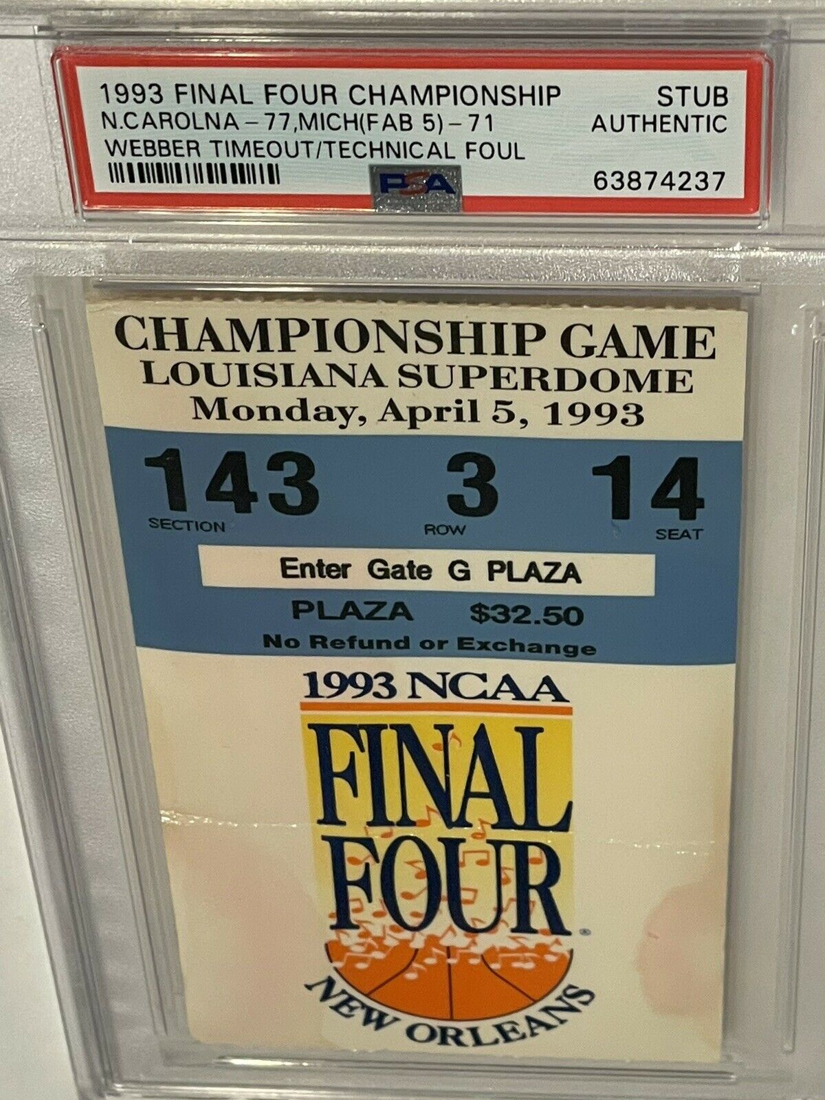 From Michael Jordan to Chris Webber, every Final Four in New