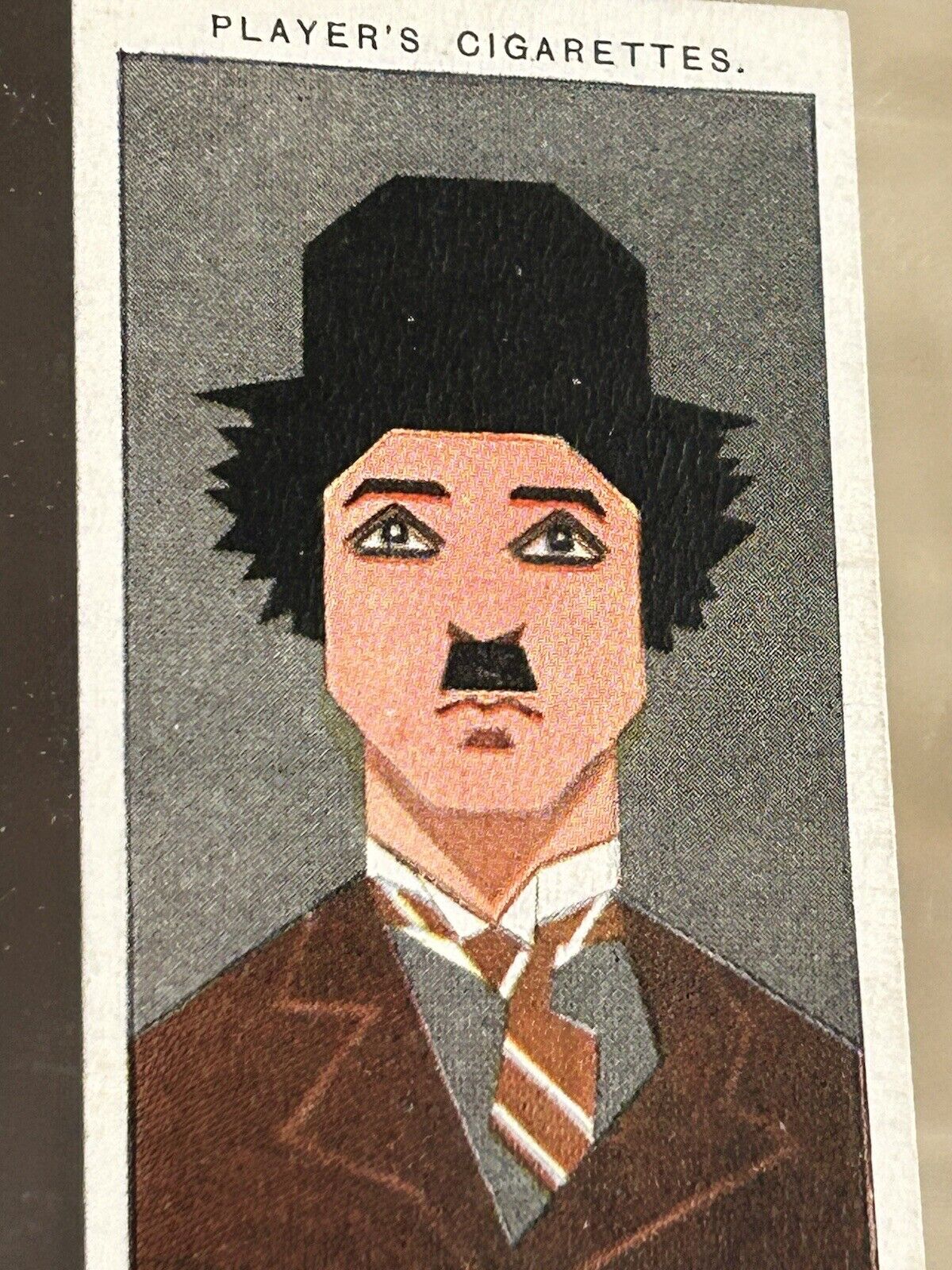 Charlie Chaplin Vintage Baseball Card 1926 Meet style Tobacco Card Hills Trading – Beverly Swap